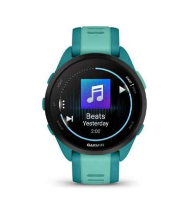 Garmin Forerunner 165 Music 3.05 cm (1.2") AMOLED 43 mm Digital 390 x 390 pixels Touchscreen Turquoise GPS (satellite)