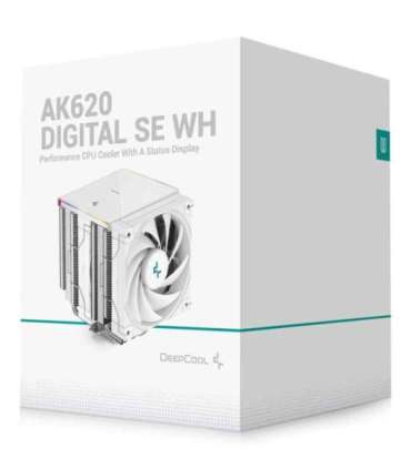 DeepCool AK620 Digital SE WH Processor Air cooler 12 cm White 1 pc(s)