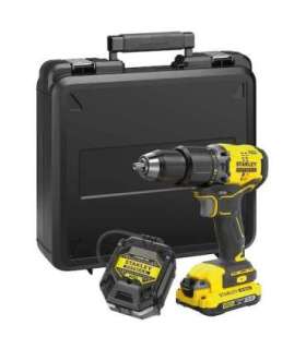 DRILL/DRIVER SET WITH ACCESSORIES SFMCD715D1K STANLEY