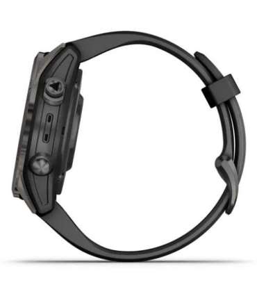 Garmin fēnix 7S Pro 3.05 cm (1.2") MIP 42 mm Digital 240 x 240 pixels Touchscreen Black Wi-Fi GPS (satellite)