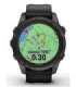 Garmin fēnix 7S Pro 3.05 cm (1.2") MIP 42 mm Digital 240 x 240 pixels Touchscreen Black Wi-Fi GPS (satellite)