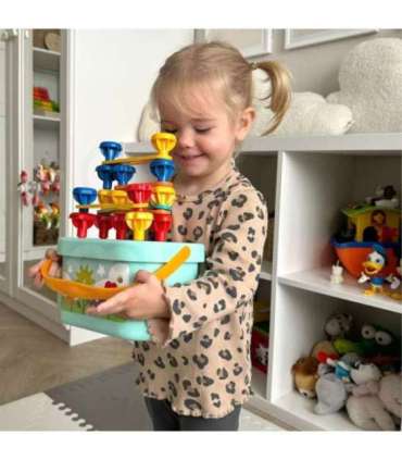 WOOPIE GREEN Montessori motoorse arengu ehituskomplekt 12-ühes (FSC)