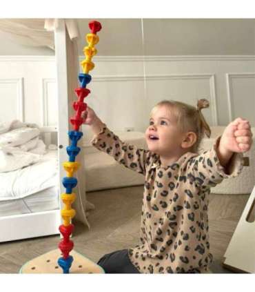 WOOPIE GREEN Montessori motoorse arengu ehituskomplekt 12-ühes (FSC)