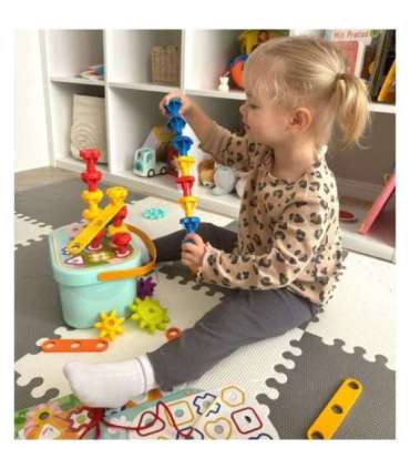 WOOPIE GREEN Montessori motoorse arengu ehituskomplekt 12-ühes (FSC)