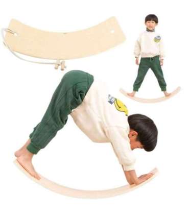 Деревянная балансировочная доска VIGA