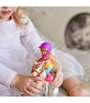 WOOPIE ROYAL Zestaw Laleczka Jeździec z Koniem