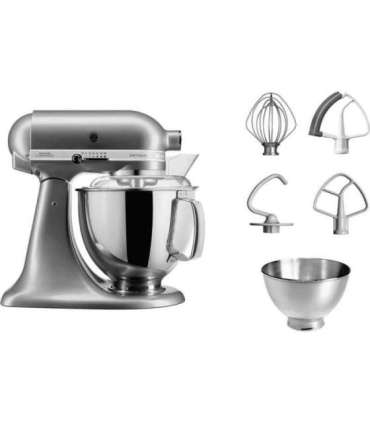 KitchenAid Food Processor Artisan 4,8L contour silver (5KSM175PSECU)
