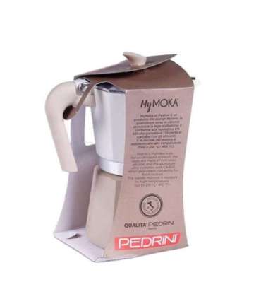 Pedrini Coffee Maker 6 Cups Painted Aluminum Color 2025 (02CF169)