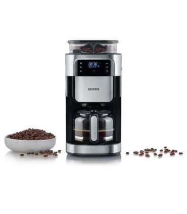 Severin Coffeemachine 1,25l black silber KA 4813 (4813000)