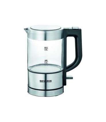 Severin Kettle 0,5l glass stainless steel WK 3472 (WK 3472)