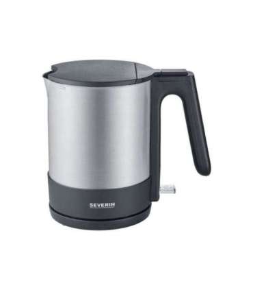 Severin Kettle 1,7l stainless steel black Schwarz WK 3409 (WK 3409)