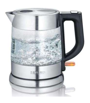 Severin Kettle 1l glass stainless steel WK 3468 (WK 3468)