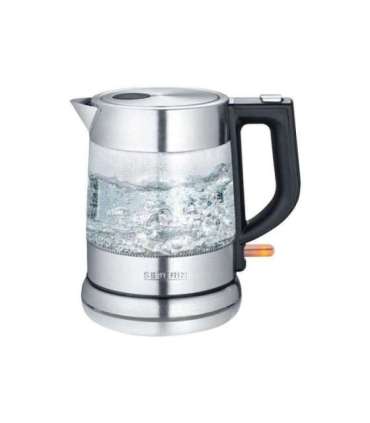 Severin Kettle 1l glass stainless steel WK 3468 (WK 3468)