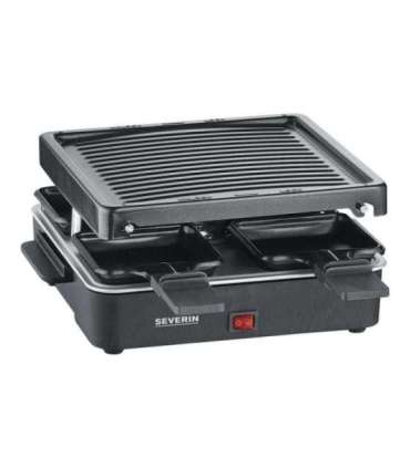 Severin Raclette 4 persons black Schwarz RG 2370 (RG 2370)