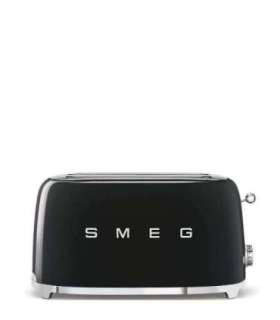 SMEG Toaster (TSF02BLEU) black Schwarz