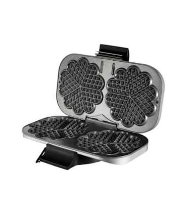 Unold Double Waffle Maker black silver (48241)