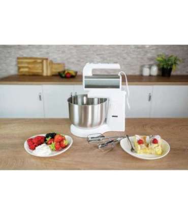 Unold Hand Blender with Mixing Bowl Hannah white silver (78720)