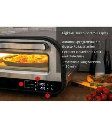 Unold Pizza Oven Luigi silver (68816)