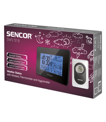 Thermometer Sencor, black