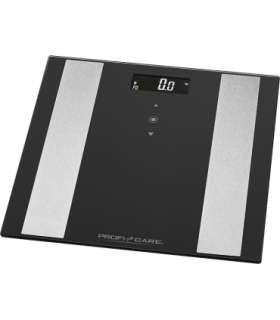 Glass analysis scales ProfiCare, black-stainless steel