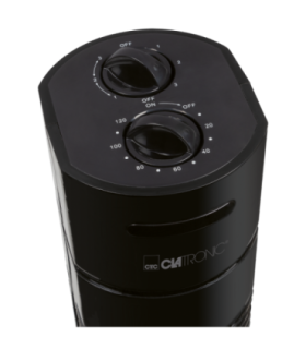 Tornventilaator 78cm Clatronic TVL3770, must