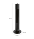 Tower ventilator Clatronic, black