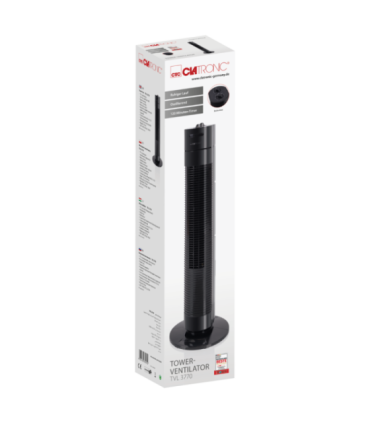 Tower ventilator Clatronic, black