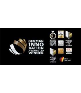 3-Divided Pan Ø 32 cm, 8 cm high, 3 segments AMT Gastroguss