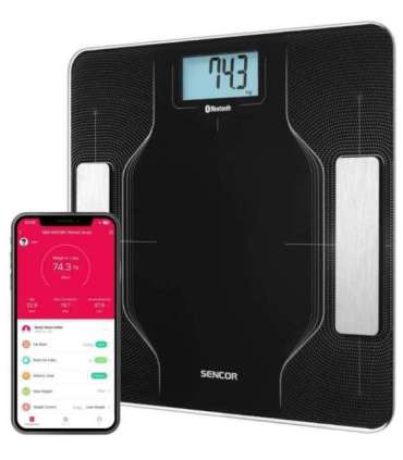 Smart personal fitness scale Sencor