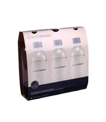 Sodastream PET Bottle Universal (3 Bottles, 1L, black) (2260525)