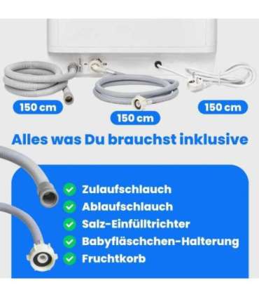 Compact dishwasher Bomann