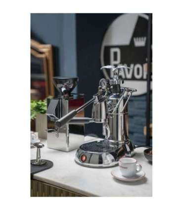 La Pavoni Espressomachine Handlever (LPLMLN01EU) Milano silver