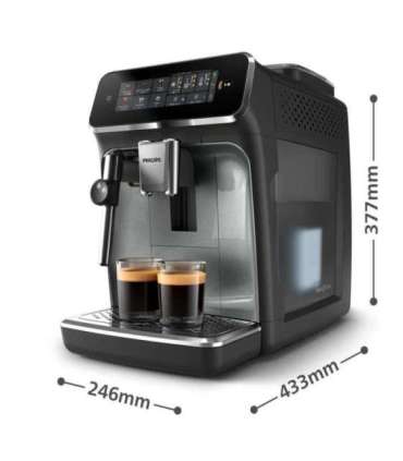 Philips Coffeemachine EP3329 70 Home Series black Schwarz (EP3329/70)
