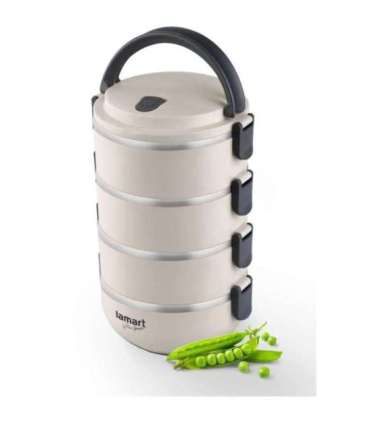 Lõunasöögikarpide komplekt 2,4l 4-osaline Lamart LT6024