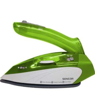 Travel steam iron Sencor, green