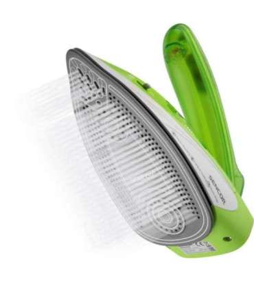 Travel steam iron Sencor, green