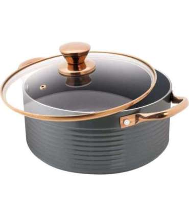 Pott klaaskaanega 24cm 4,9l Lamart Orro LT1241