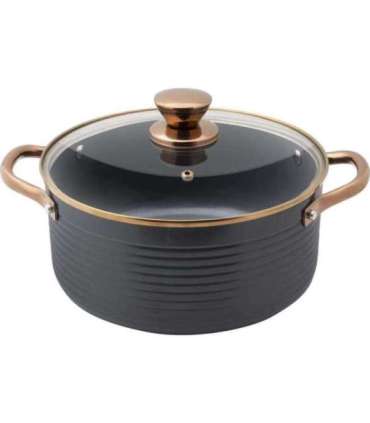 Pott klaaskaanega 24cm 4,9l Lamart Orro LT1241