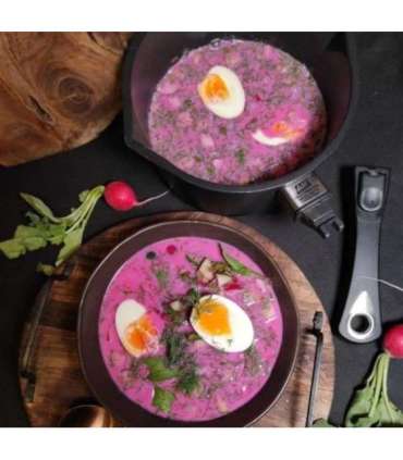 Piima ja kastmepott äravõetava käepidemega  AMT Gastroguss I1120EZ20B