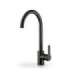 Kitchen tap Pyramis black matte