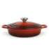 XANTEN cast iron 7pcs cookware set, red