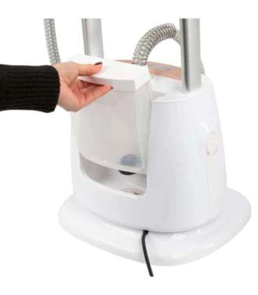 Textile steamer Proficare, white