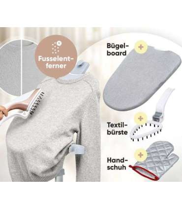 Textile steamer Proficare, white