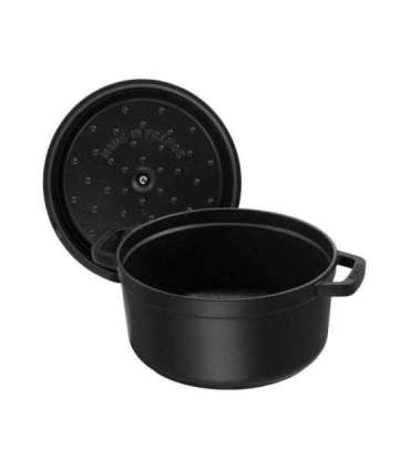 Staub Roaster round 24cm black Schwarz 40500-241-0 405002410 (40500-241-0)