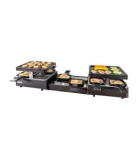 Unold Raclette Extendable 8 persons black Schwarz (48755)