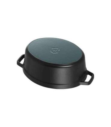 Staub Roaster oval 33cm 6,7l black Schwarz 40509-322-0 405093220 (40509-322-0)