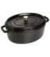Staub Roaster oval 33cm 6,7l black Schwarz 40509-322-0 405093220 (40509-322-0)