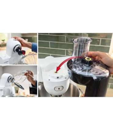 Bosch Food Processor Serie 6 5,5l white (MUMS6EW22)