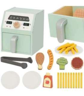 TOOKY TOY Drewniany Air Fryer Frytkownica Beztłuszczowa