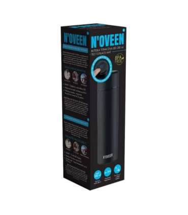 N'oveen TB2110 Thermal Bottle 280 ml LED Black